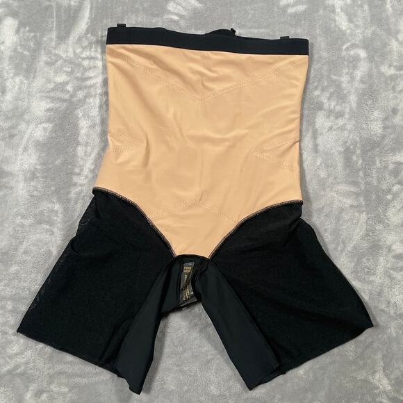 Honeylove Shapewear 1X Black SuperPower Girl Short Compression Shaping Smoothing - Picture 5 of 10